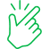 ppc overlay snap fingers icon