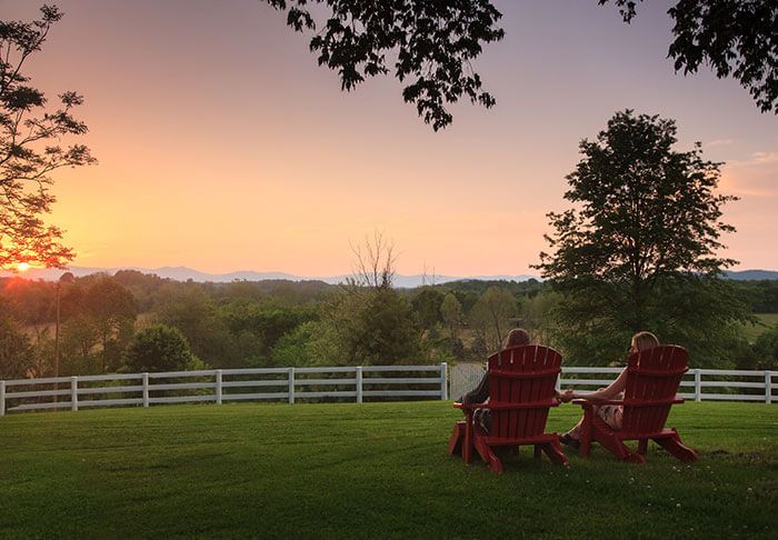 View at The Inn and Tavern at Meander