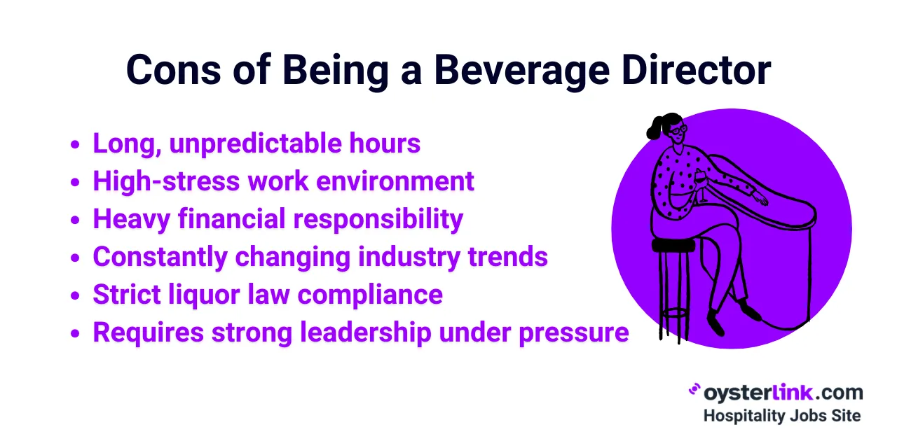 cons-of-being-a-beverage-director