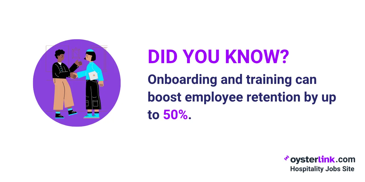 Employee onboarding boosts retention 50%