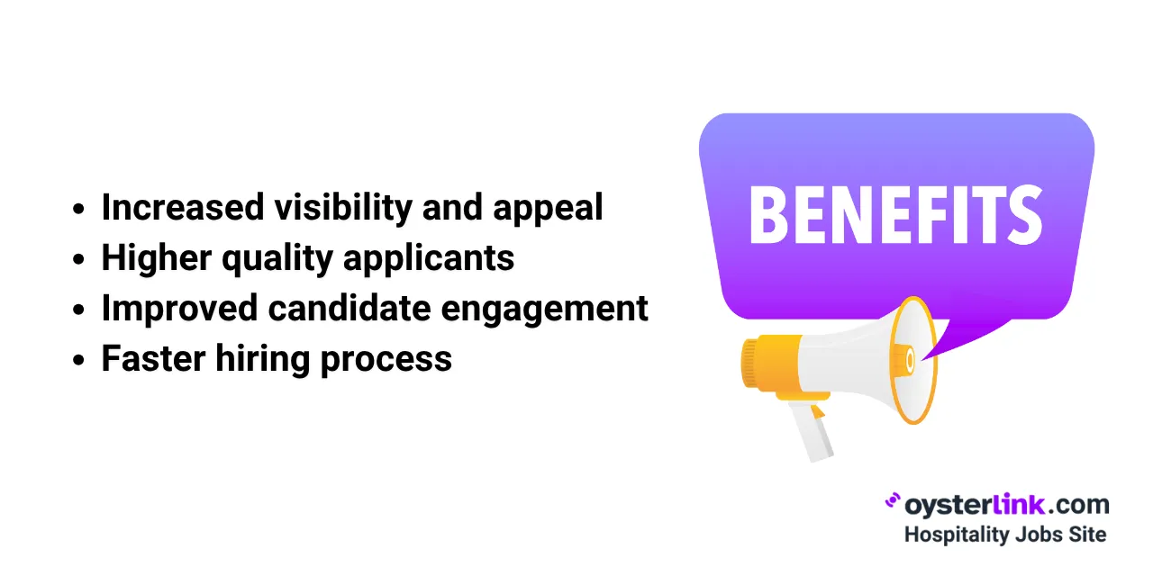 Employer branding benefits for hiring