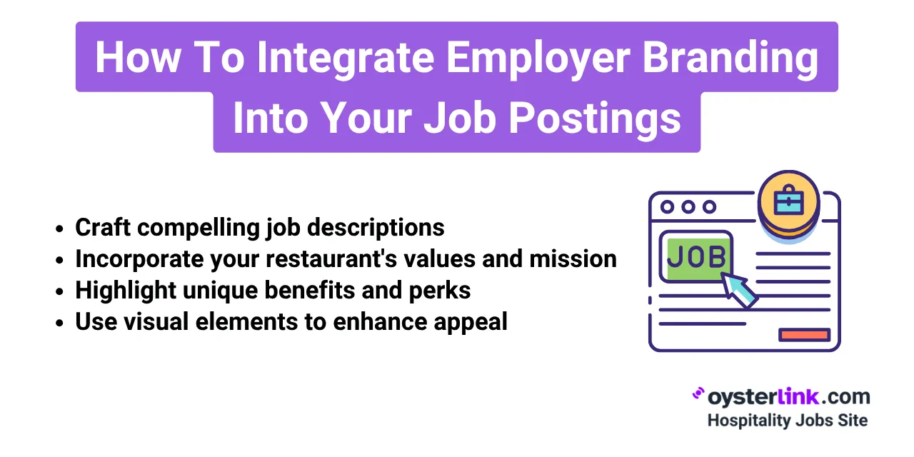 Employer branding tips for postings