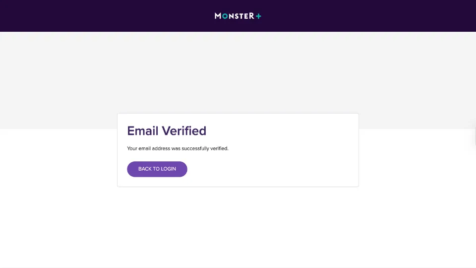 monster-verification-confirmation-page