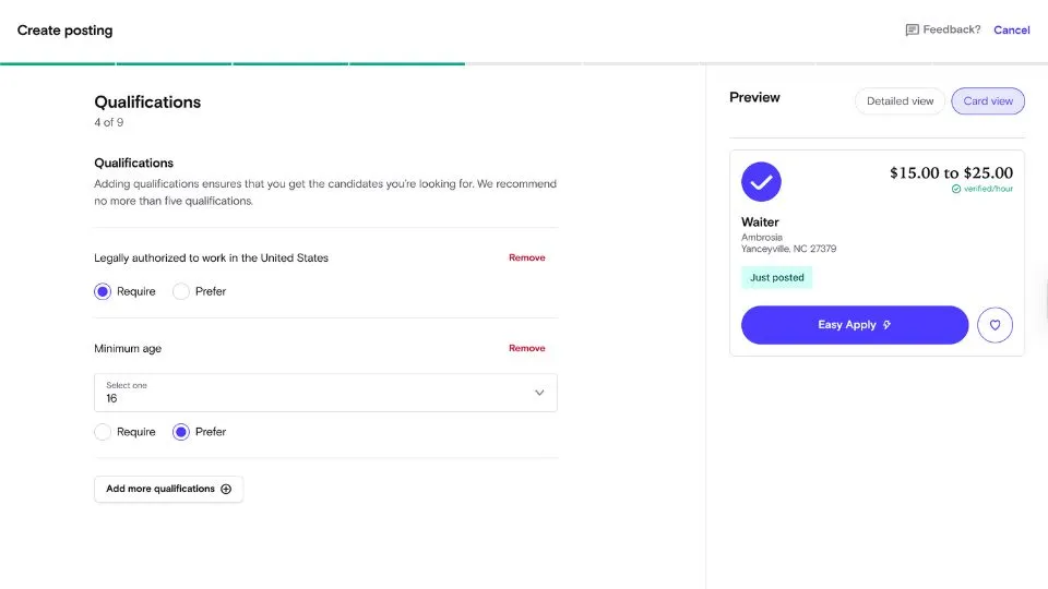 snagajob-qualifications-page