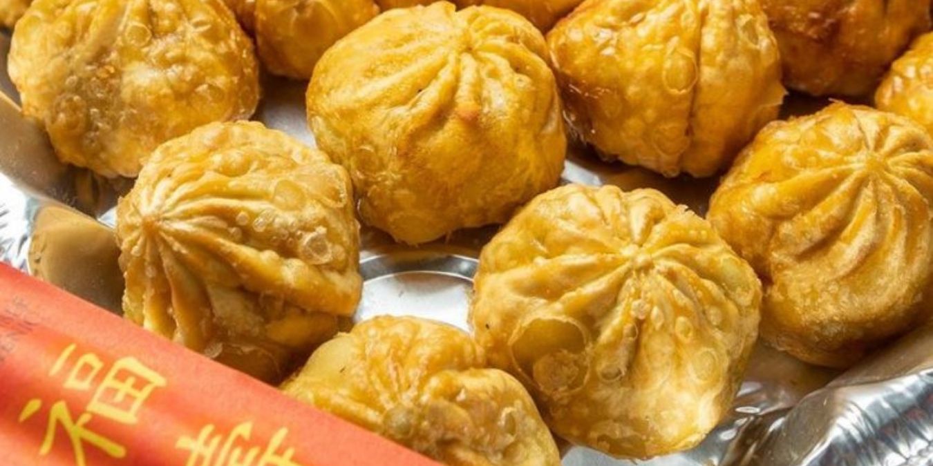 Fried dumplings from Brooklyn Dumpling Shop