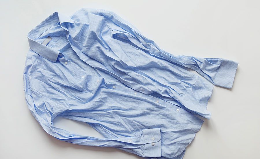 A wrinkled shirt