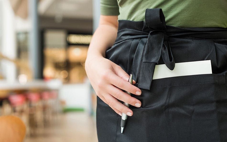 waitress apron