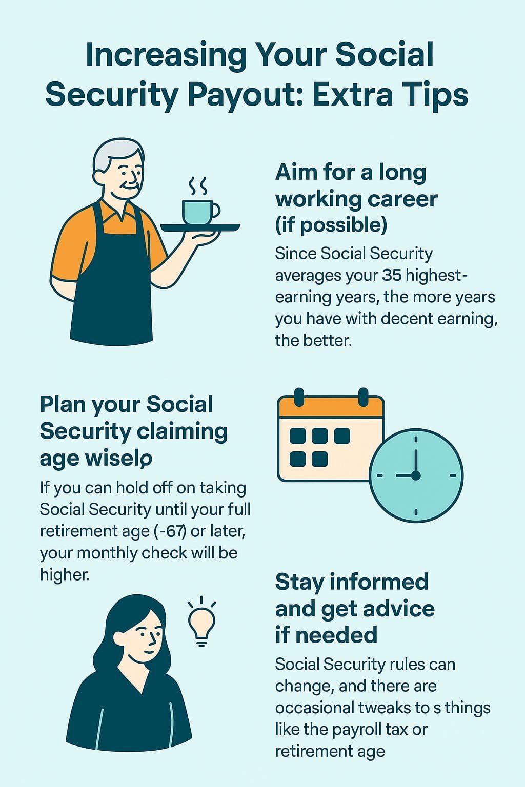 increasing social security payout tips