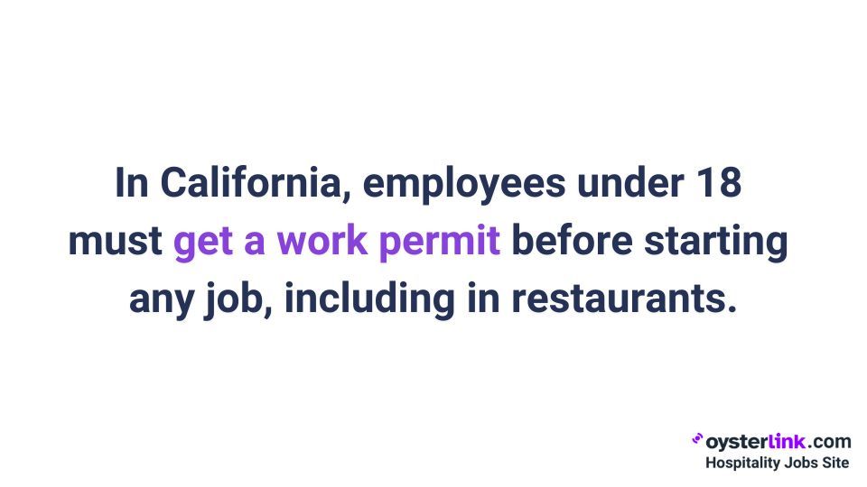 work permit for minors required