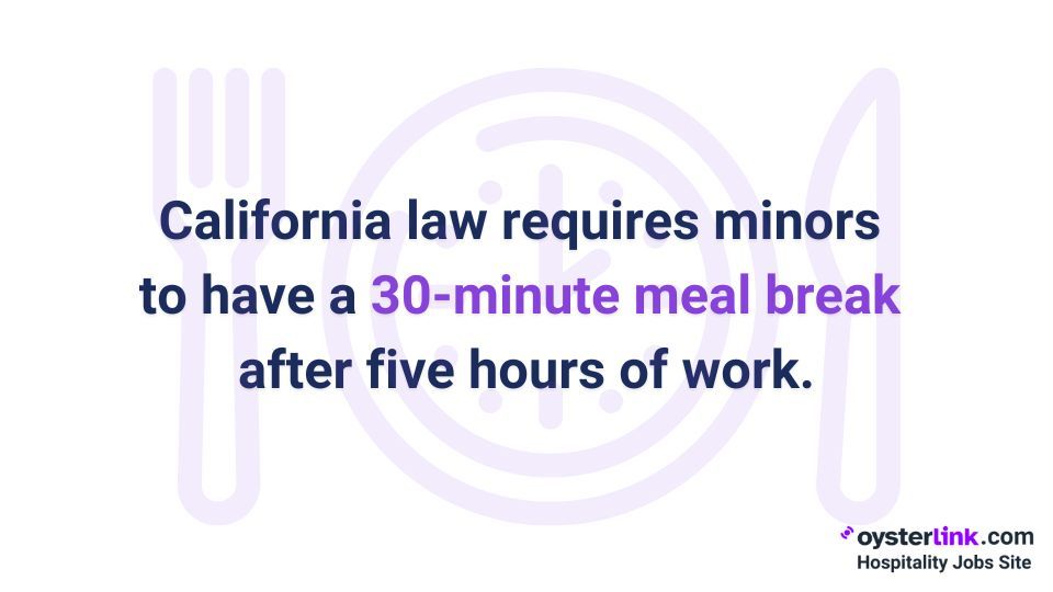30-minute meal break requirement