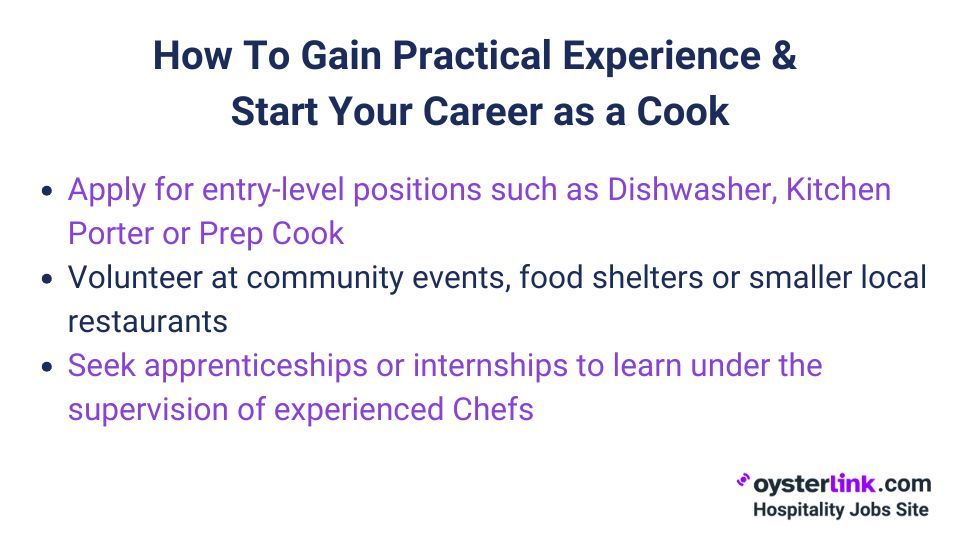 how to gain practical experience