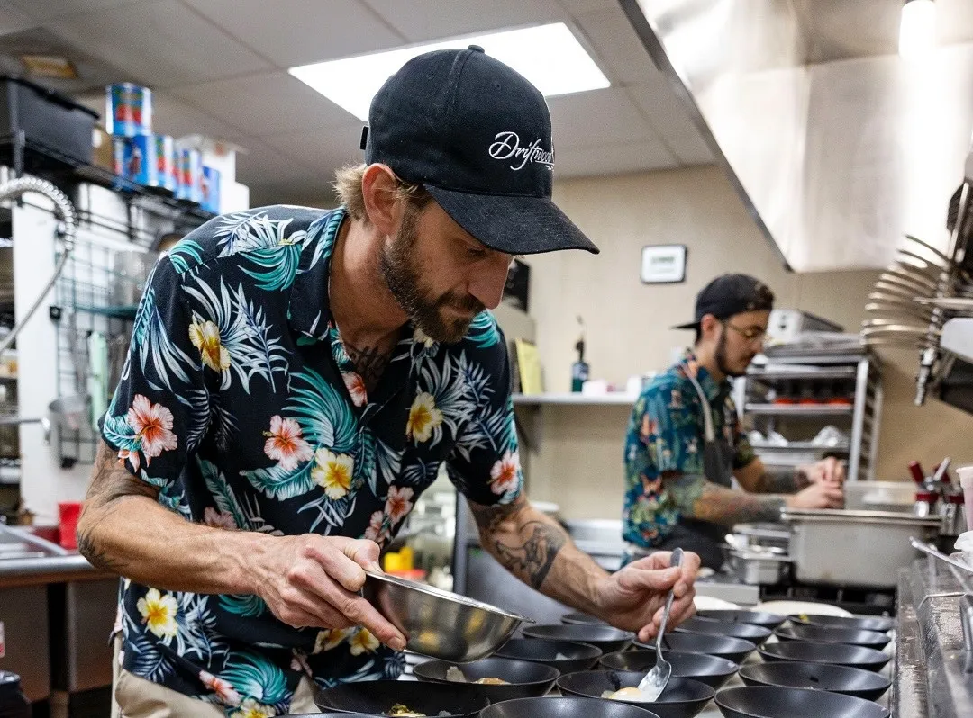 Jimmy Everett, Chef and Owner of Driftwood Restaurant and Bar 