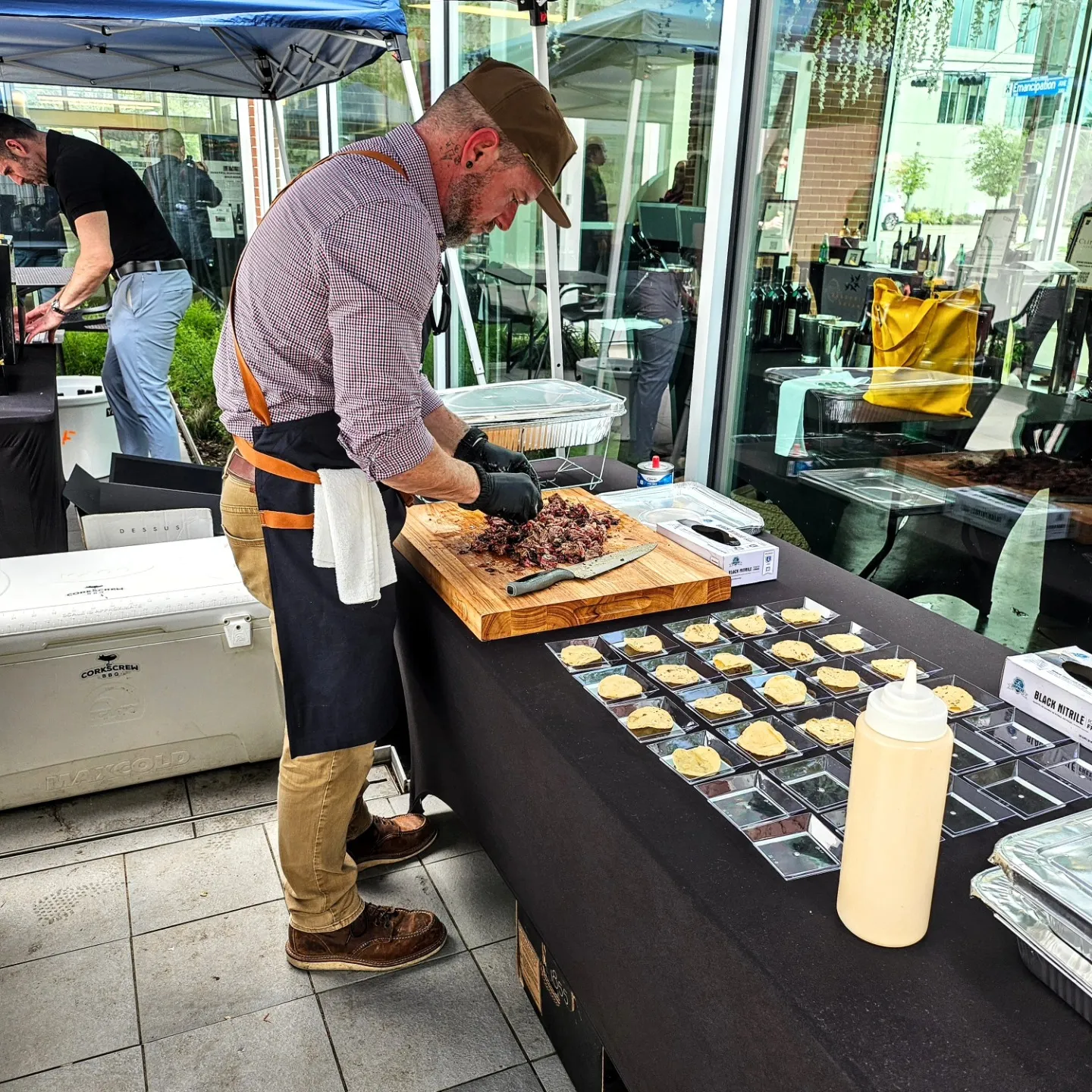 Will Buckman, Owner-Operator of CorkScrew BBQ