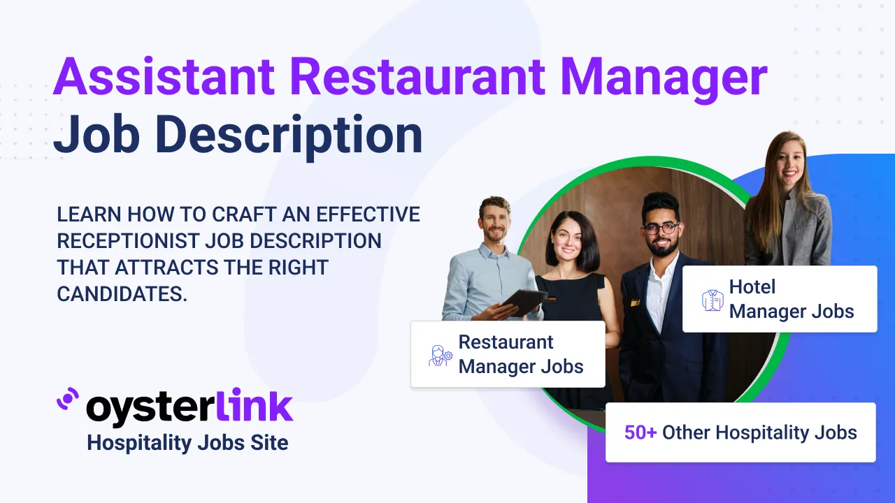 assistant restaurant manager job description