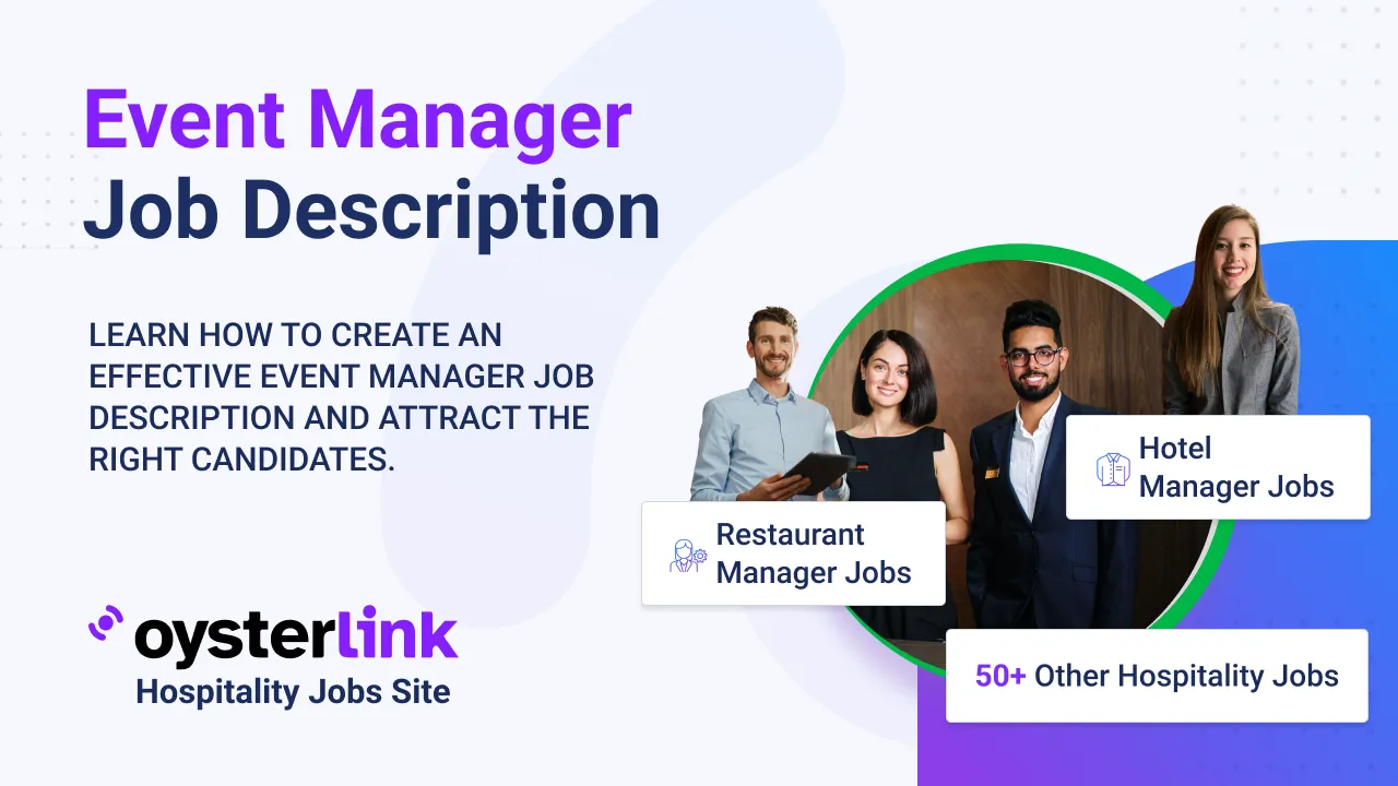 event manager job description