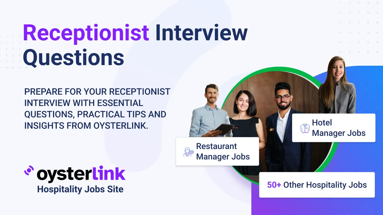 receptionist interview questions