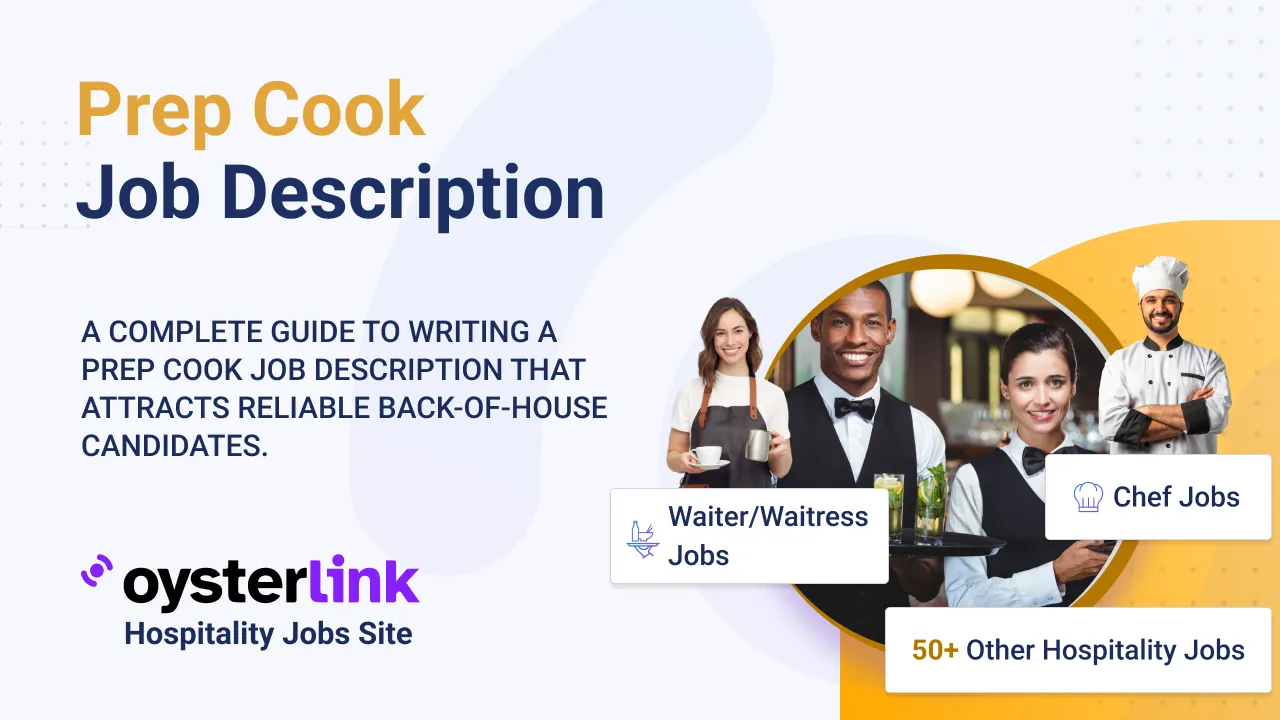 prep cook job description