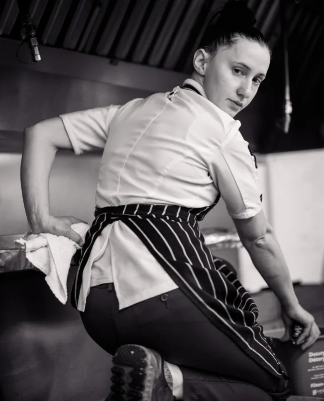 Hanalei Souza, Sous Chef & Creator of 'Lady Line Cook'