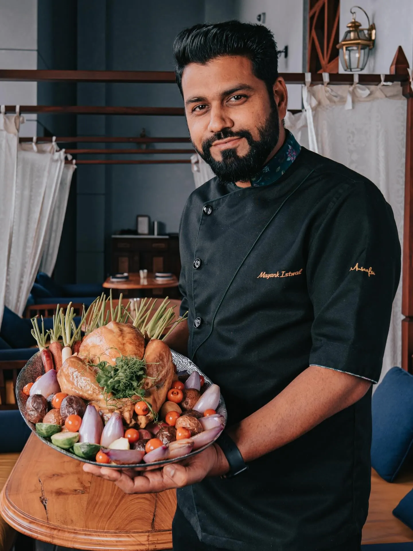 Chef Mayank Istwal, Culinary Director & Corporate Executive Chef at Musaafer