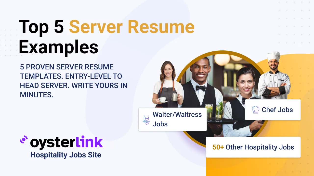 top-server-resume-examples