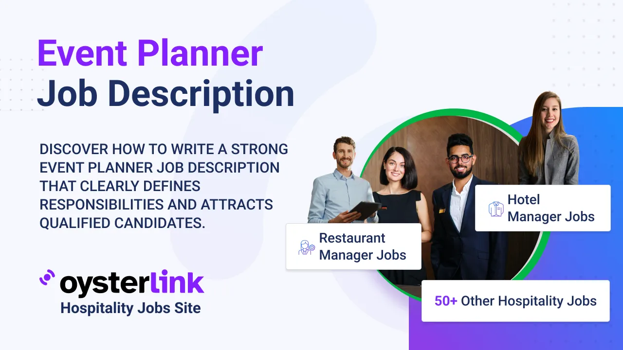event planner job description