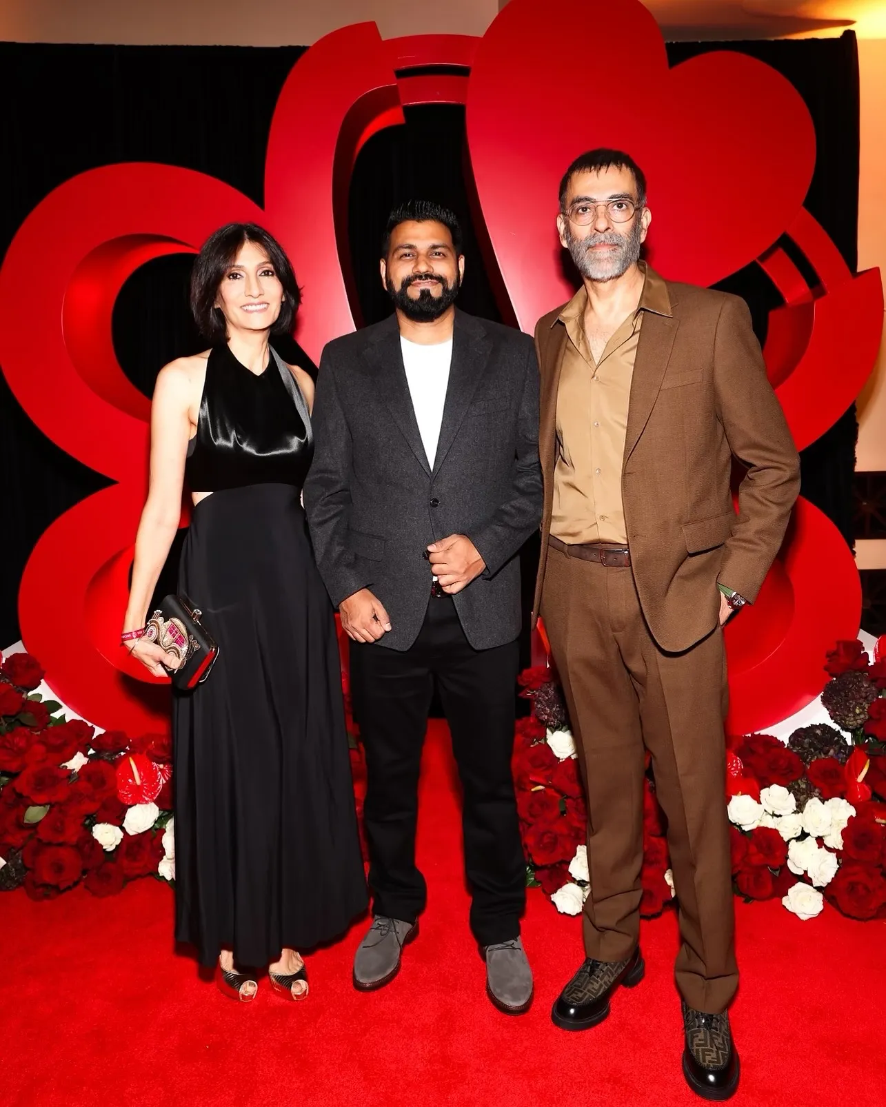 Mithu and Shammi Malik with Chef Mayank Istwal