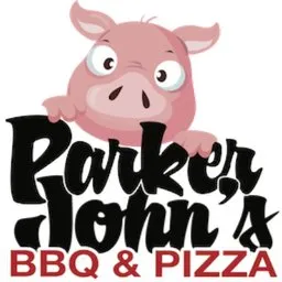Parker John's BBQ & Pizza logo
