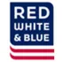 Red White and Blue Thrift logo