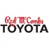 RED MCCOMBS TOYOTA logo