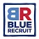 BlueRecruit logo