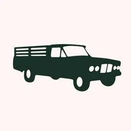 The Peach Truck logo