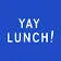 Yay Lunch logo