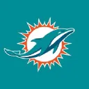 Miami Dolphins and Hard Rock Stadium logo