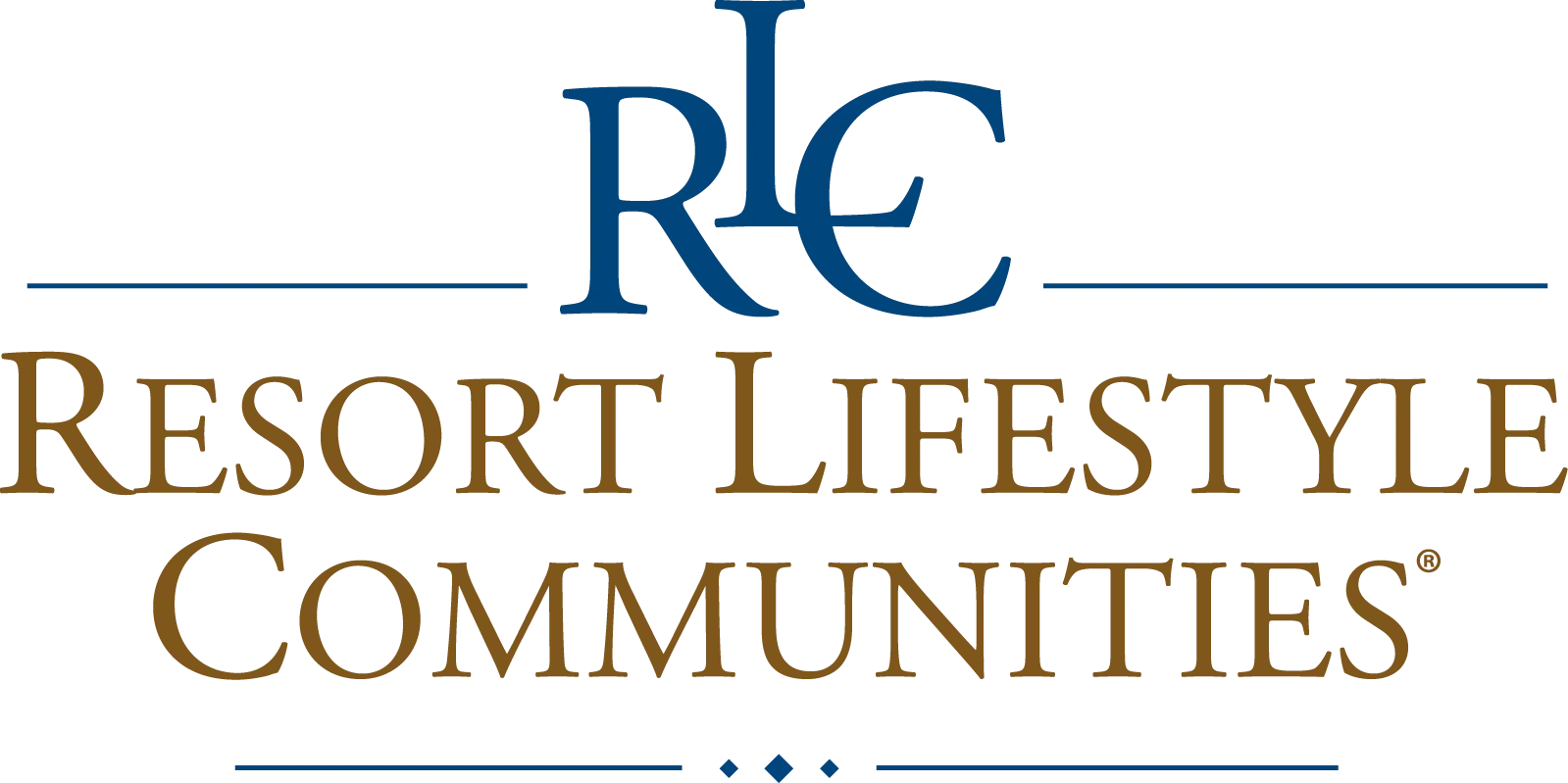 RESORT LIFESTYLE COMMUNITIES logo