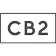 CB2 logo
