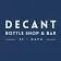 DECANT Bottle Shop & Bar logo