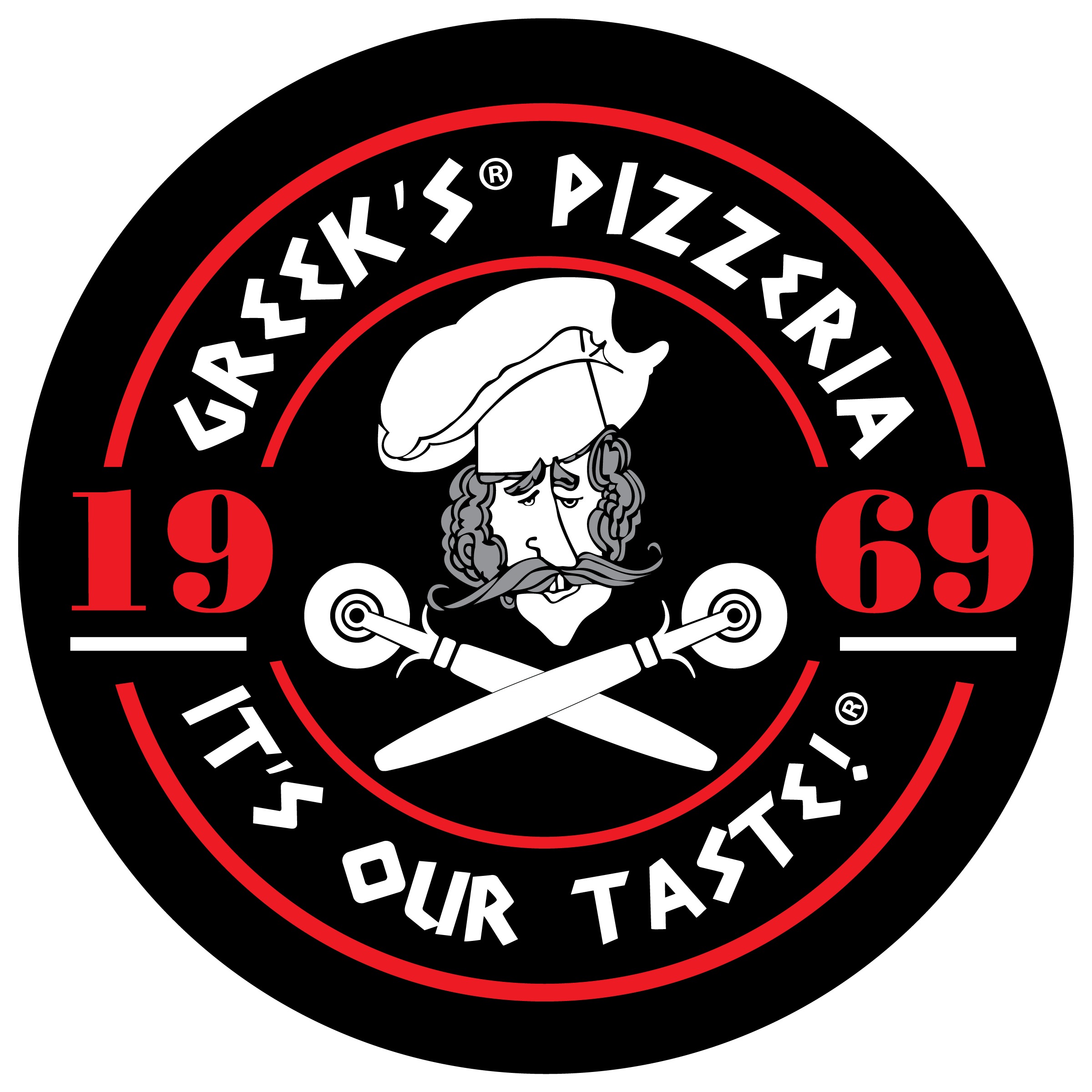 Greek's Pizzeria logo