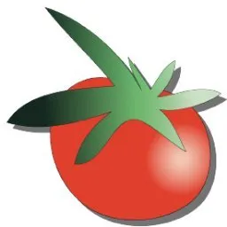 The Tomato Shack salad & pizza co. logo