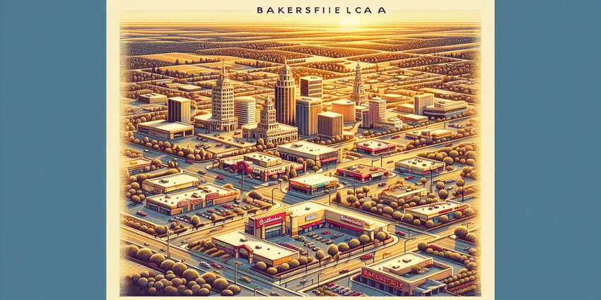 Young teen working in a fast-food restaurant in Bakersfield, CA