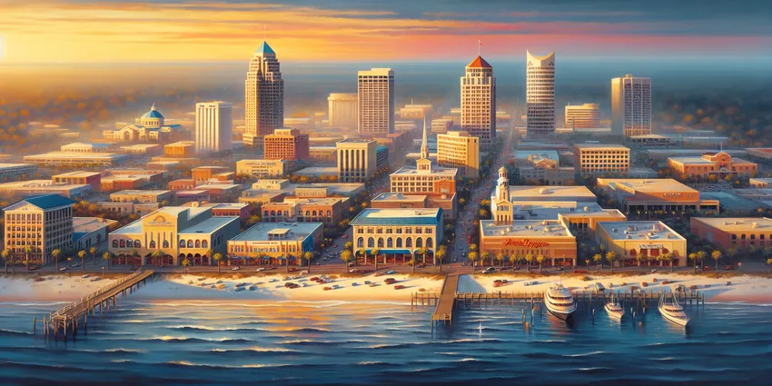 Teen working at fast food restaurant in Pensacola