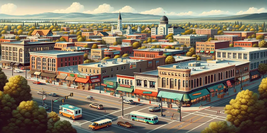 Teen working at fast food restaurant in Twin Falls