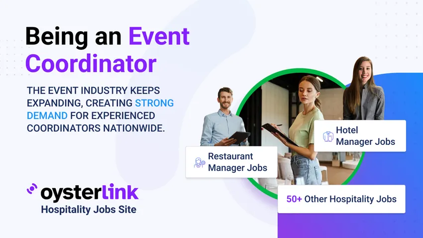 event coordinator inspecting table