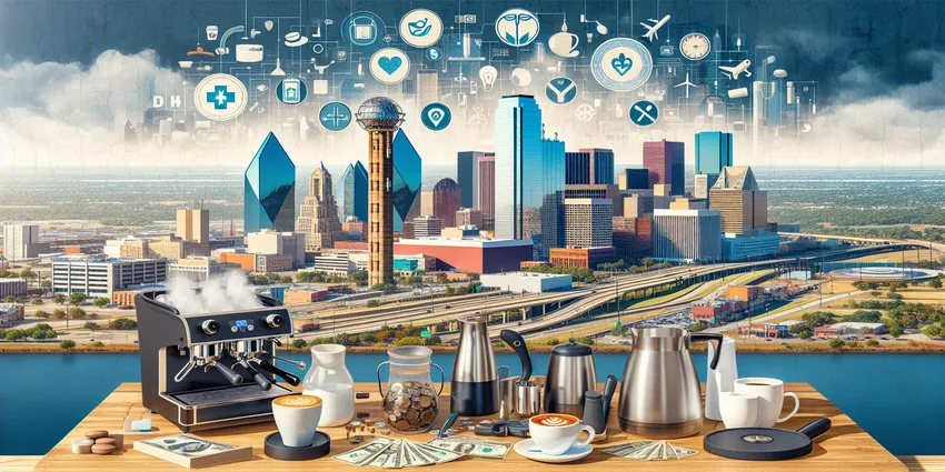 Dallas barista wage and tips