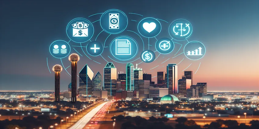 busser carrying tray in restaurant