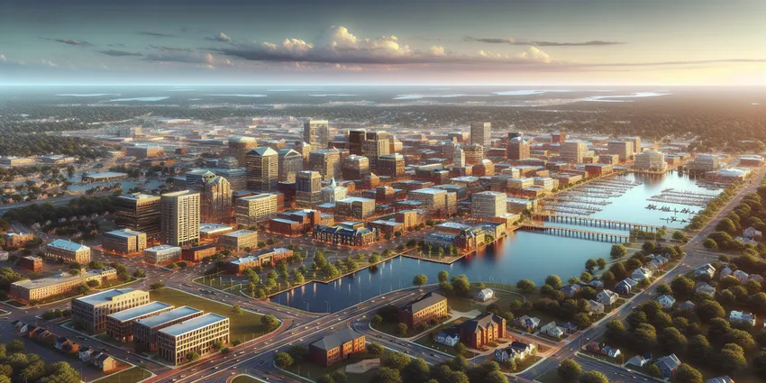 Teen working at a fast food restaurant in Chesapeake