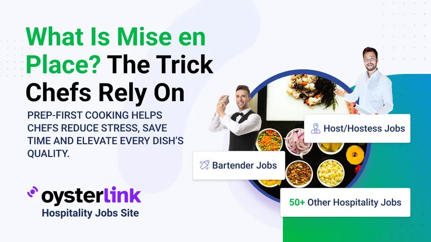 Organized Cutting Board With Ingredients