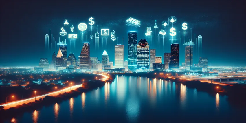 Houston barista serving coffee