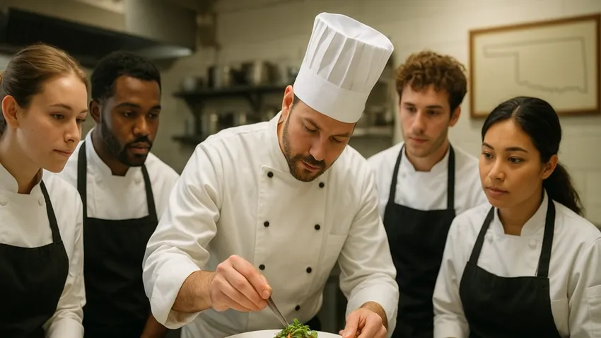 chef cooking fresh meal