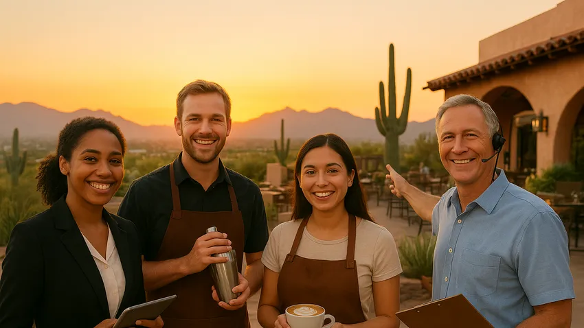 Tucson hospitality jobs fun pay