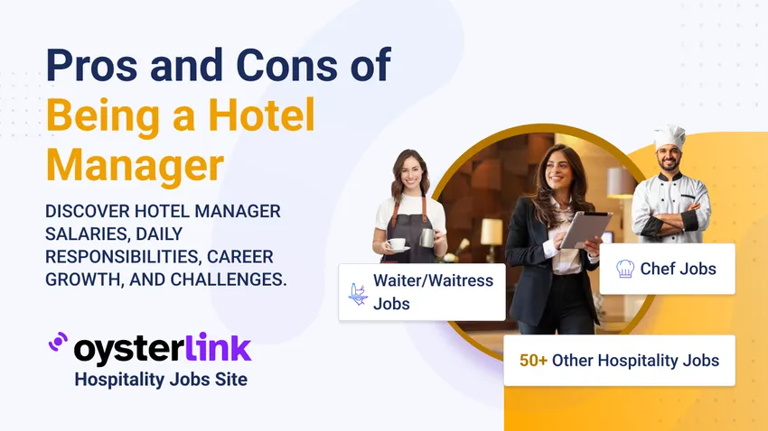 satisfied hotel manager walking in lobby